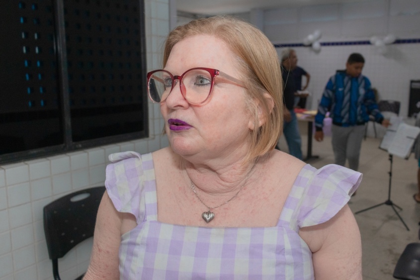 Rosicleide Rocha, gerente de URS Hamilton Falcão. Foto: Victor Vercant/SMS