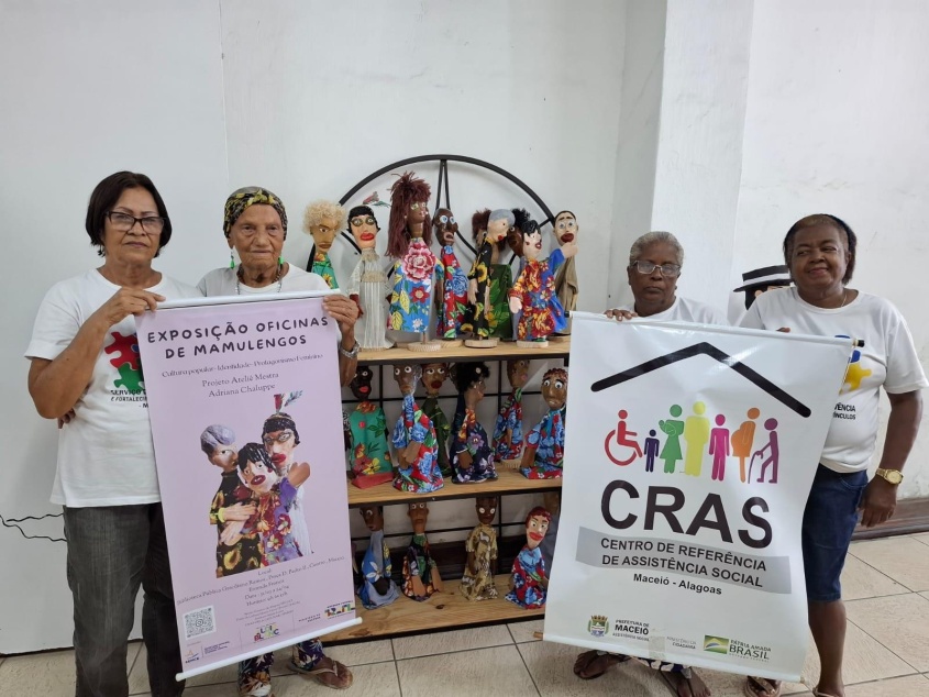 Exposição acontece até o dia 24 de março na Biblioteca Graciliano Ramos. Foto: Cortesia