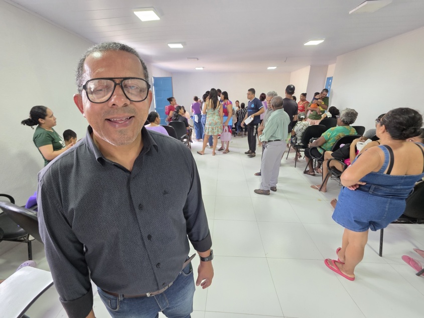 Alexandro Oliveira destaca impacto na qualidade de vida de pessoas PCDs. Foto: Beto Macário/ Secom Maceió