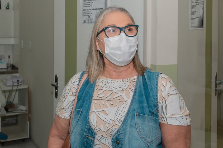Ducy Lily Farias, gerente de Saúde Bucal da SMS. Foto: Victor Vercant/Ascom SMS