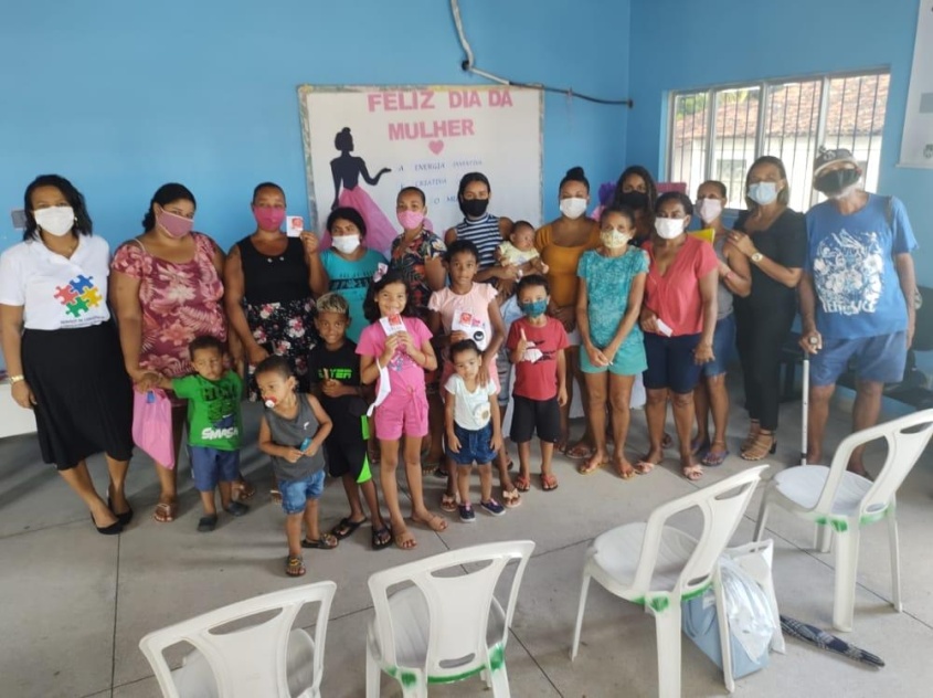 Ações em homenagem ao dia internacional da mulher vão até esta sexta-feira (11). Foto: Cras Selma Bandeira