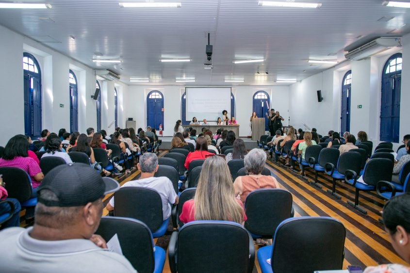 Evento reuniu cerca de 100 representantes de entidades socioassistenciais. Foto:Ascom Semdes