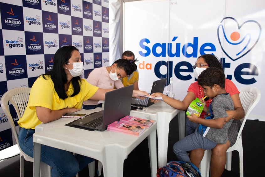 Saúde da Gente é o maior programa de saúde itinerante do Brasil. Foto: Juliete Santos/Secom Maceió