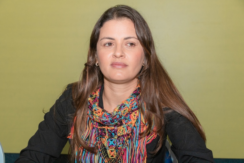 Gerente de Promoção e Educação em Saúde, Adriana Paffer. Foto: Victor Vercant/Ascom SMS