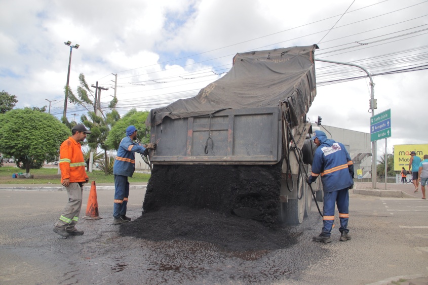 Obra evita acidentes na região. Foto: Júnior Bertoldo/Secom Maceió