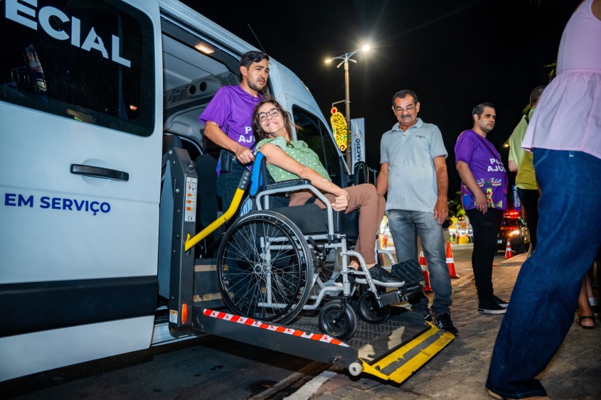 Van PCD. Foto: Diogo Canuto/Secom Maceió