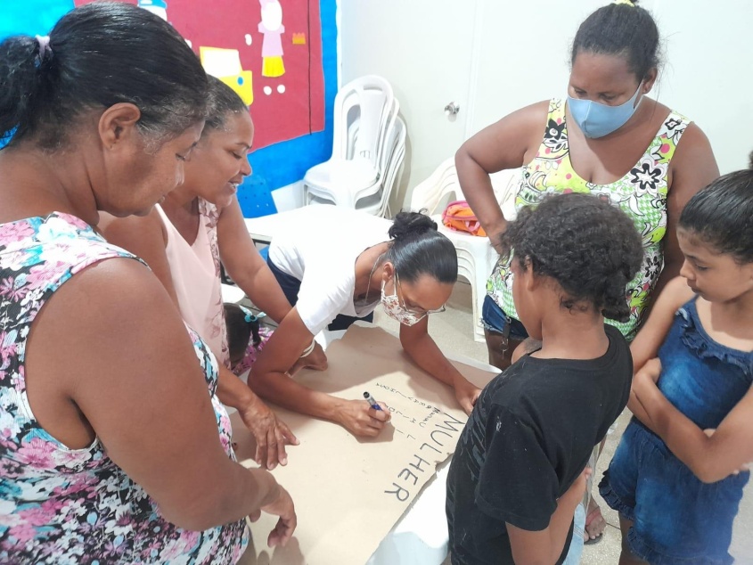 Os Cras de Maceió trabalham atividades multidisciplinares com crianças, idosos, indivíduos em situação de desproteção, pessoas com deficiência e usuários do CadÚnico. Foto: Ascom/Semas