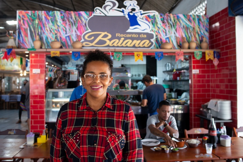 Feijoada da Baiana é tradicional no Mercado do Jaraguá (Foto: Juliete Santos/Secom Maceió)