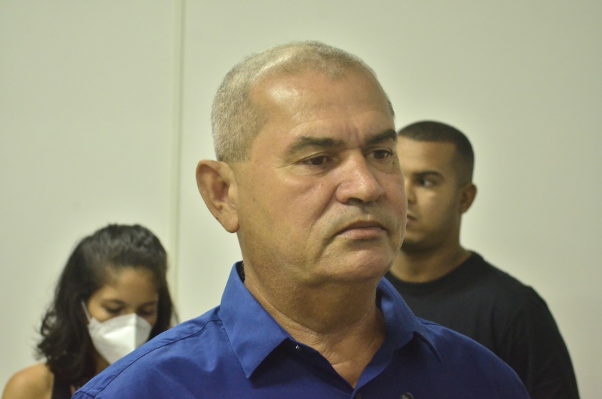 Rubens Reis, secretário de Defesa Social de Barra dos Coqueiros, falou que a Semscs é um exemplo a ser seguido nas ações de Segurança Comunitária. Foto: Alberto Jorge / Ascom Semscs