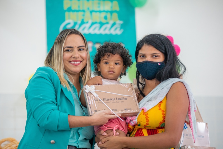 Diretora de Proteção Social Básica da Semas, Aline Pedrosa, participou do evento. Foto: Itawi Albuquerque/Secom Maceió