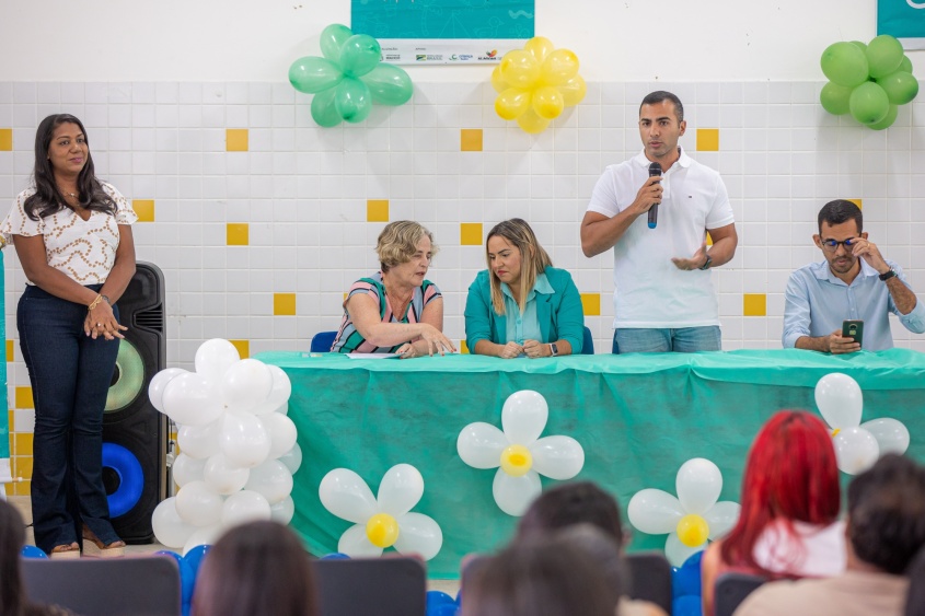 Secretário adjunto da Semas, Moacir Teófilo, participou do evento. Foto: Itawi Albuquerque/Secom Maceió