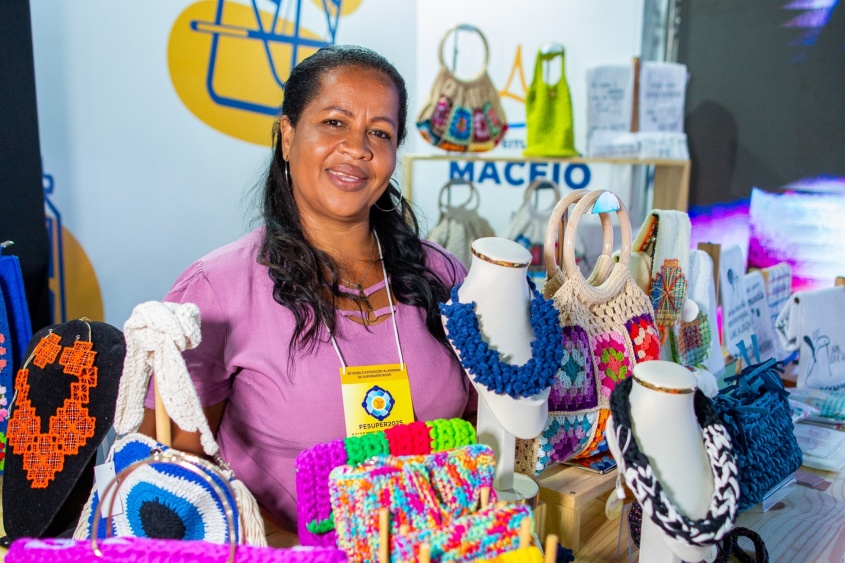 Bethânia participa da Economia Solidária há 12 anos Foto: Daniel Marinho/ Secom Maceió