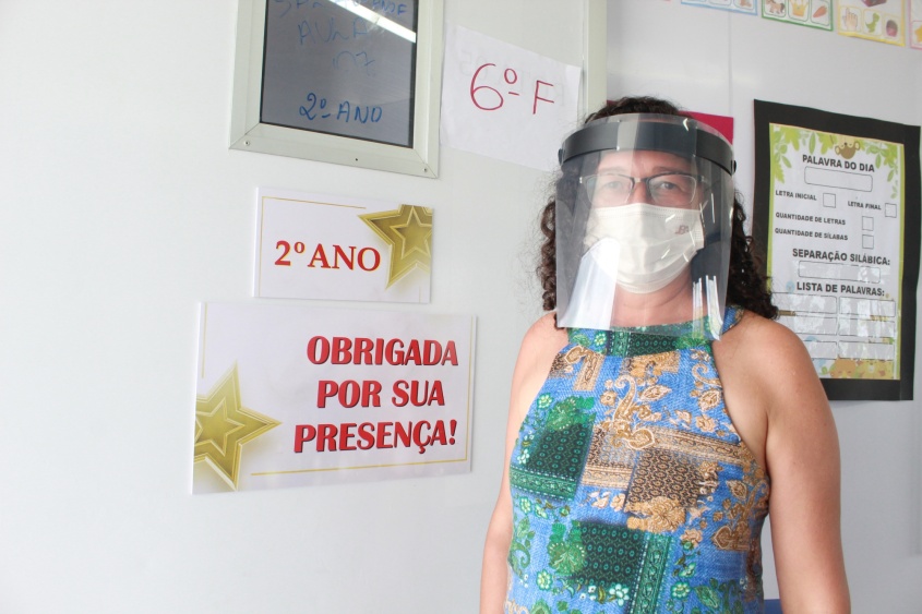 Educadora e professora, Maria Aparecida. Foto: Jamerson Soares/Ascom Semed