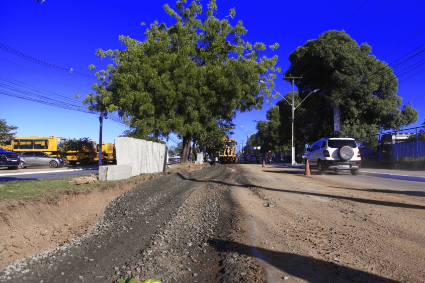 Após conclusão, trânsito deverá melhorar na Avenida Benedito Bentes. Foto: Wilma Andrade/Ascom Seminfra