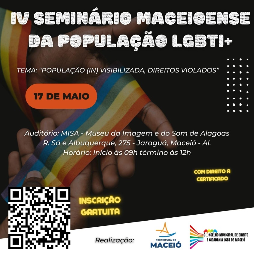Inscrições são gratuitas e podem ser feitas por qualquer pessoa que deseje participar do Seminário