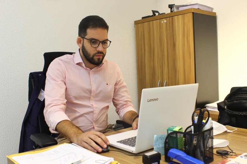 Rogério Lima, secretário de Educação. Foto: Ascom Semed