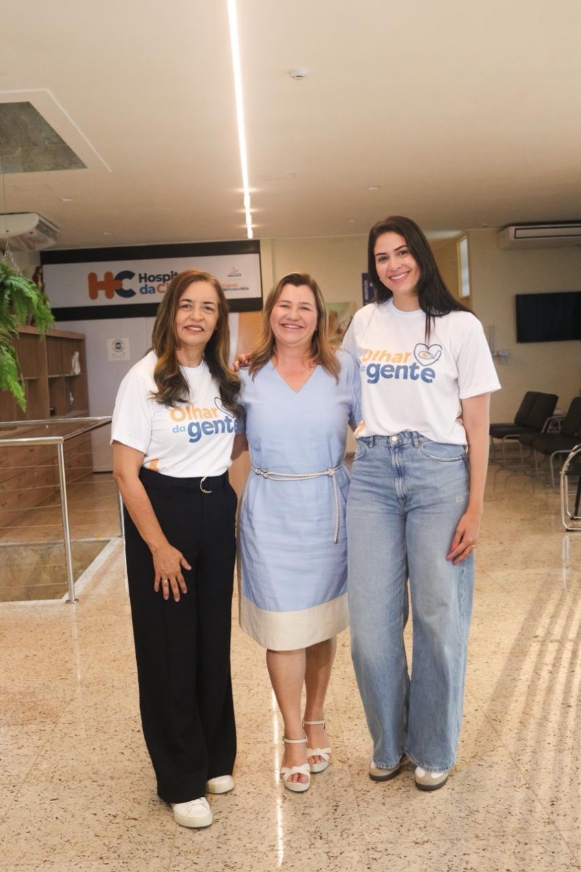 Diretora do Maceió Saúde recebeu a senadora Eudócia Caldas e a prefeita de Porto Calvo, Eronita Sposito que acompanharam a rodada de cirurgias. Foto: David Silas/Ascom Maceió Saúde