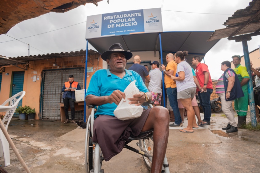 Unidade do Tabuleiro funciona no mercado Tabuleiro, das 7h às 14h. Foto: Secom Maceió