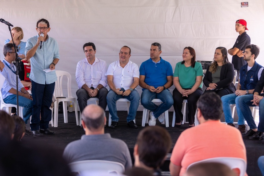 Gilberto Irineu da OAB/AL destacou que iniciativa é a concretização de um sonho para os idosos de Maceió. Foto: Itawi Albuquerque/Secom Maceió