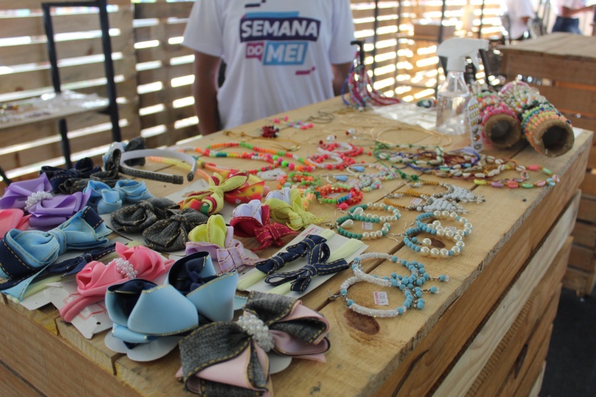 Produtos foram expostos aos visitantes durante os cinco dias de evento. Foto: Luís Otávio Mendonça/Ascom Semec