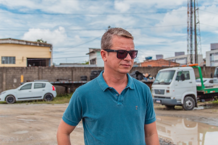 Chefe de operações da Delegacia de Roubos e Furtos de Veículos, Émerson Pereira. Foto: Evinho Silva