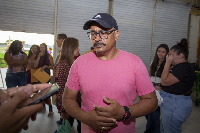 Roberto Pereira pretende trabalhar no setor varejista. Foto: Allan Cesar/Secom Maceió