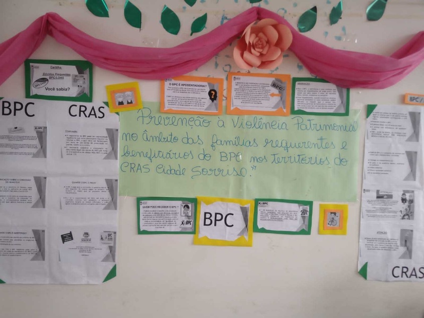 Um dos temas abordados foi a prevenção à violência patrimonial. Foto: Cras Cidade Sorriso