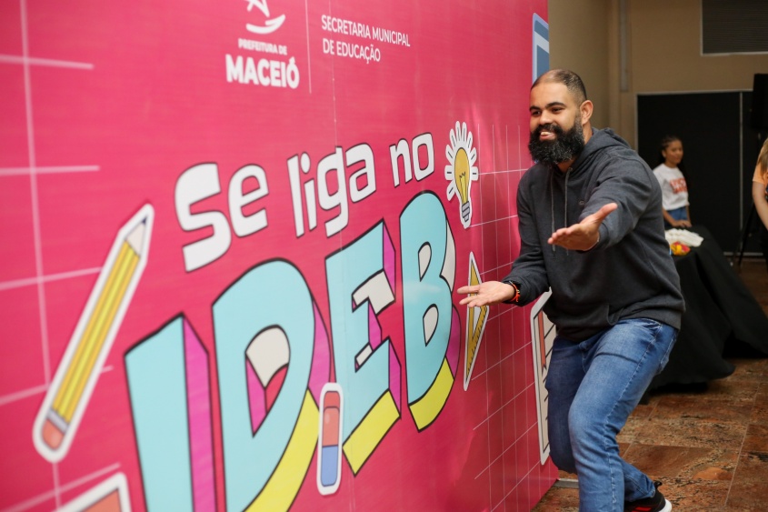 Se Liga no Ideb! foi lançado no estande da Semed na Bienal. Foto: Arquivo/Secom