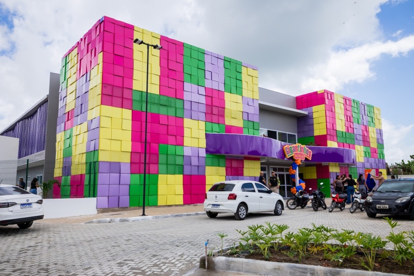 Gigantinho Bilíngue Oiticica já conta com mais de 400 crianças matriculadas. Foto: Victor Vercant/ Secom Maceió