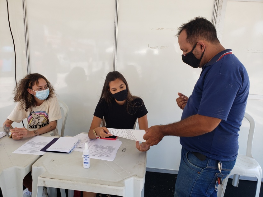 José Nunes da Silva é MEI e aproveitou a oportunidade de prestar serviços para a Prefeitura de Maceió. Foto: Ascom Semtabes