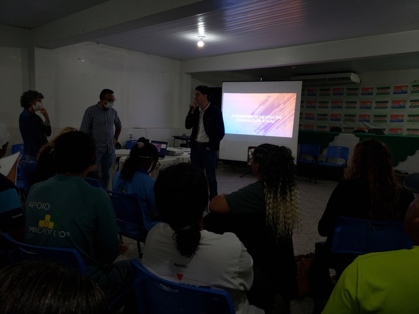 Plenária reuniu empreendimentos solidários de toda Alagoas (Foto: Ascom Semtabes)