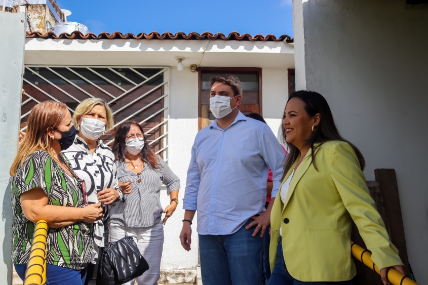 Visita teve o objetivo de conhecer a realidade da escola. Foto: Arthur Vieira (estagiário)/Ascom Semed