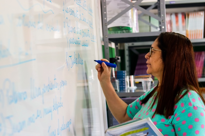 Mais da metade dos alunos do 5º ano (63%) estão no nível regular de alfabetização. Foto: Ascom Semed