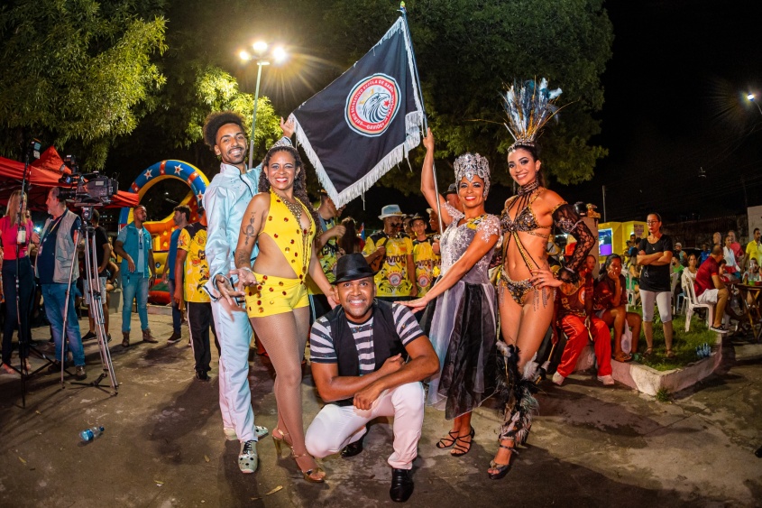 Se apresentaram as escolas de samba Gaviões da Pajuçara, Grêmio Recreativo 13 de Maio, Unidos do Poço e Escola de Samba Girassol. Foto: Célio Júnior / Secom Maceió