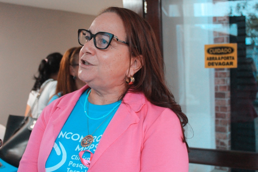 Estomatologista do PAM, Dra Sônia Bastos. Foto: Rodrigo Carlos