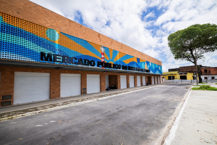 Novo Mercado do Benedito Bentes foi o primeiro a ser concluído na atual gestão. Foto: Victor Vercant
