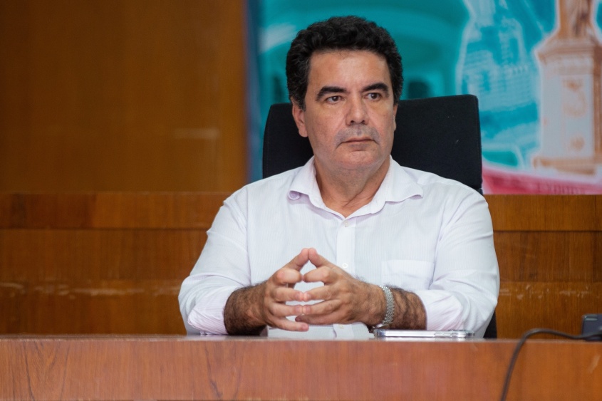Secretário Municipal de Infraestrutura, Lívio Lima. Foto: Alisson Frazão / Secom Maceió