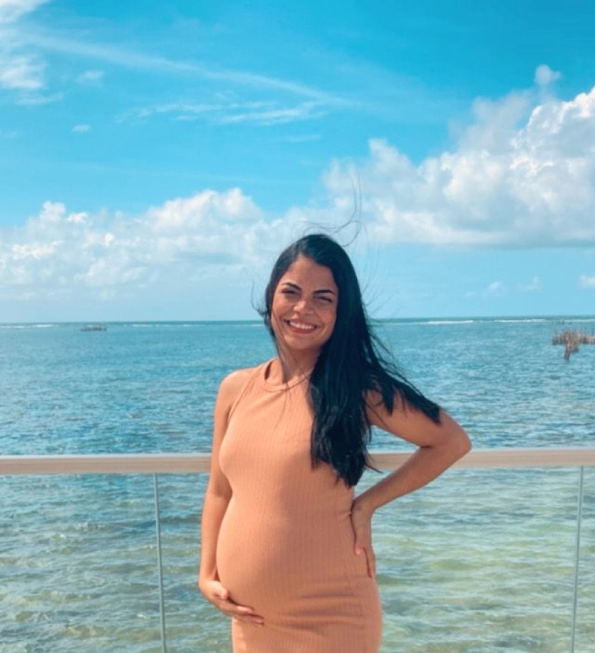 Janaína Leite participou do piquenique e afirmou que o programa desenvolve um papel necessário no desenvolvimento da criança. Foto: Cras Bela Vista
