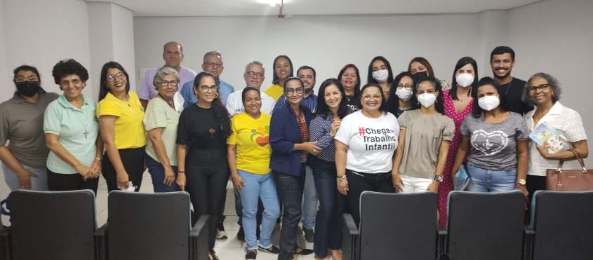 Comissão tem o objetivo de sensibilizar e mobilizar os setores do governo e da sociedade em torno da problemática do trabalho infantil. Foto: Vanessa Napoleão / Ascom Semas