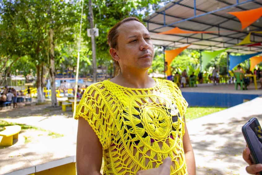 Rafaelly Machado celebra a iniciativa da Prefeitura de Maceió. Foto: Allan César/ Secom Maceió