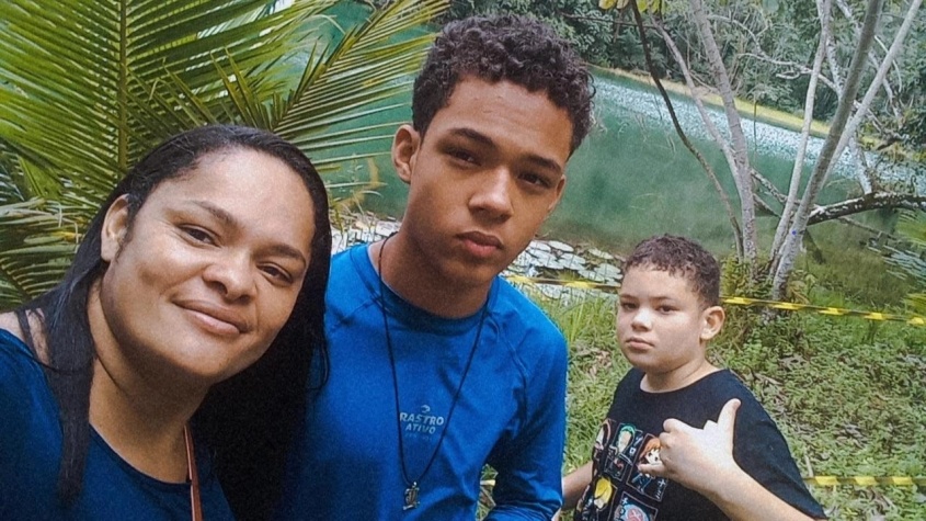 Erica Rozeno mora em Fernão Velho e participou do passeio com sua família. Foto: Cortesia
