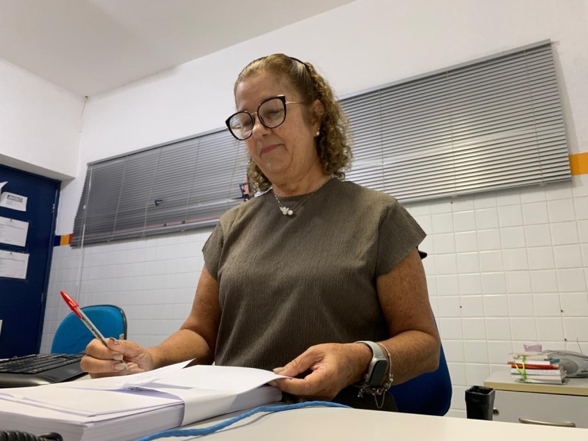 Penha Fagundes, 39 anos como servidora em Maceió. Foto: Ascom Semdes