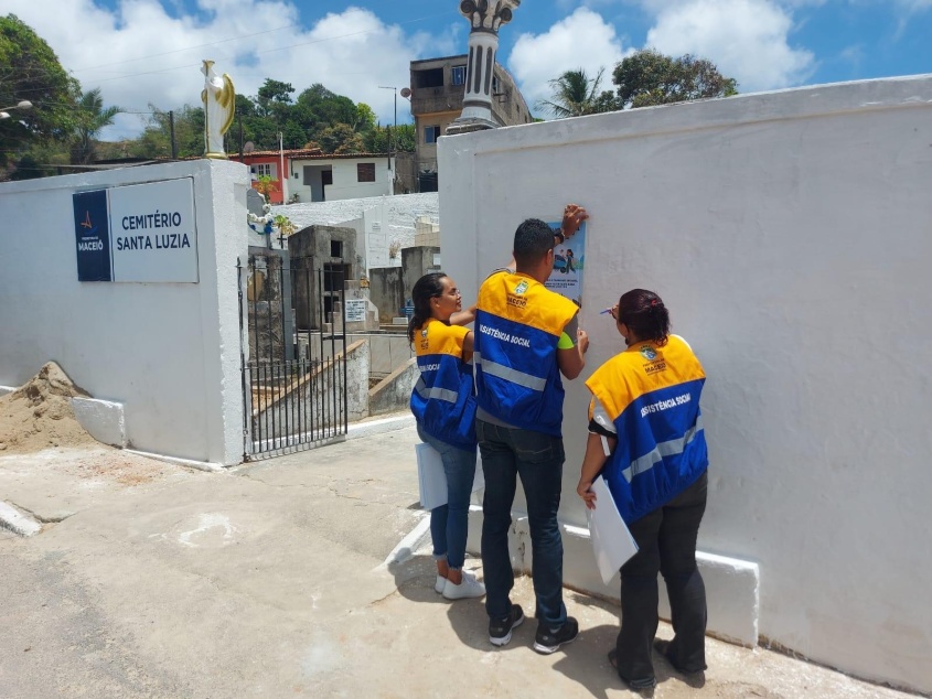 Ação do Peti Volante vai continuar durante toda semana até a data do feriado nacional. Foto: Luiz Felipe Pimentel (estagiário)/Ascom Semas