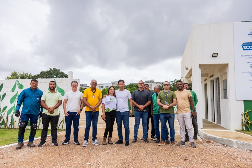 Ecoponto Petrópolis é o oitavo equipamento em Maceió. Foto: Felipe Sóstenes/ Secom Maceió