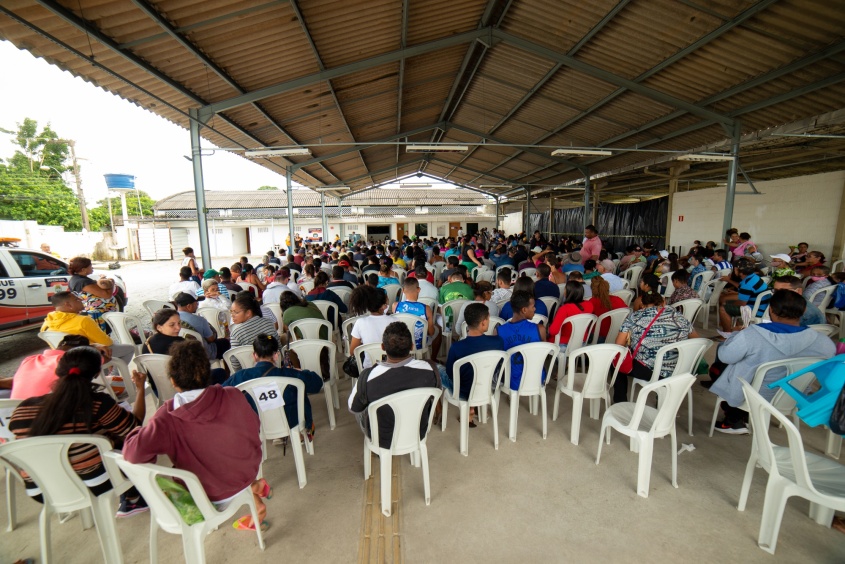 Cerca de 400 pessoas serão atendidas diariamente na Centro de Acolhimento e Triagem (CAT), no bairro do Pinheiro. Foto: Juliete Santos/Secom Maceió