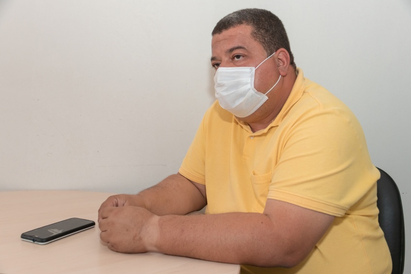 Marcos Vasconcelos, coordenador da Unidade de Vigilância de Zoonoses. Foto: Victor Vercant/Ascom SMS