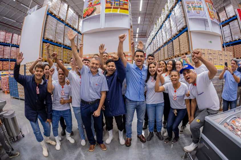 Grupo Mateus está gerando em Maceió mais de 750 empregos diretos graças à desburocratização nos processos na gestão municipal. Foto: Itawi Albuquerque / Secom Maceió