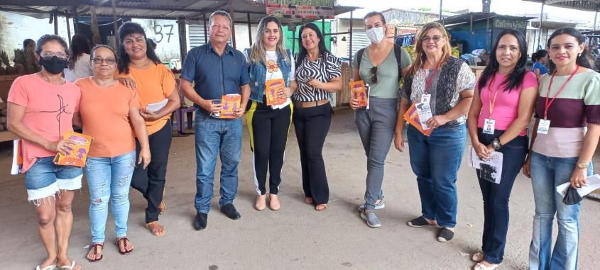 Rede intersetorial participou da atividade. Foto: Cras Cidade Sorriso