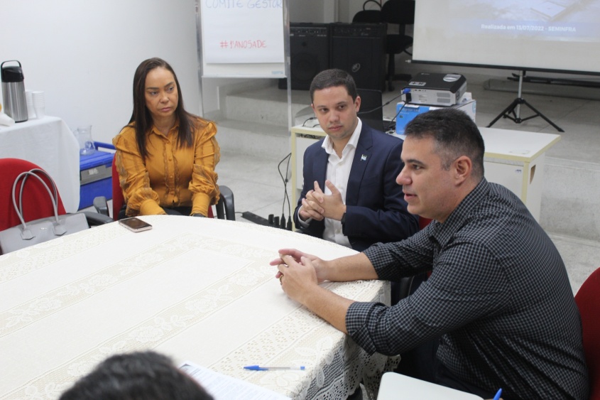 O secretário-adjunto de Desenvolvimento Econômico, Eduardo Monteiro, destacou o trabalho realizado pelos órgãos e superitendencias na região. Foto: Luís Otávio Mendonça / Ascom Semec