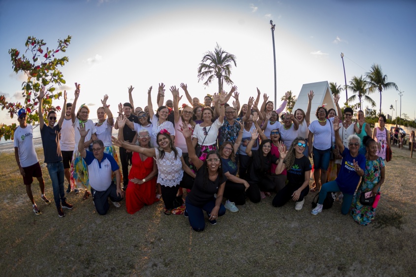 Prefeitura promove Tardezinha 60+ na Capelinha de Jaraguá. Foto: Alisson Frazão/Secom Maceió